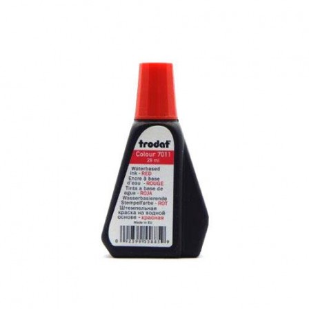 TINTA  TRODAT 28ml - VERMELHA