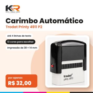 Carimbo Trodat Printy 4911 P2