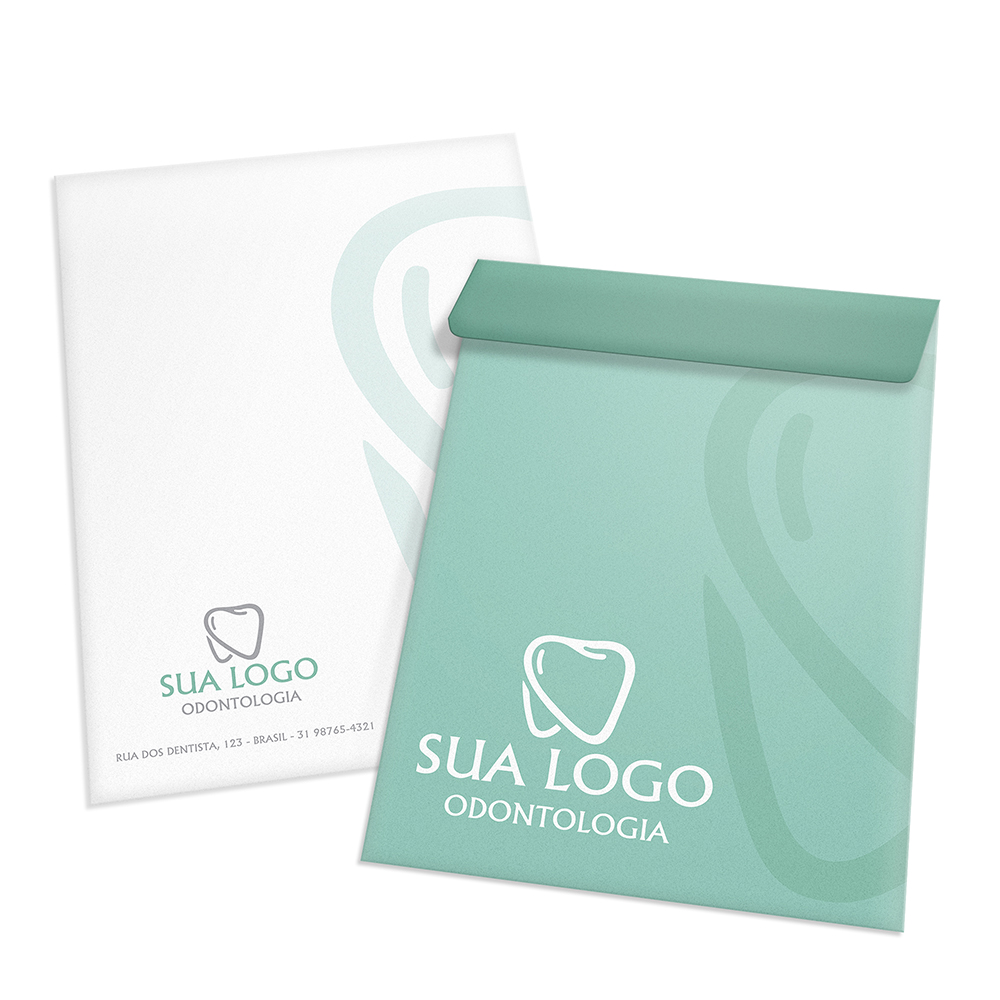 Envelope Saco Personalizado (A4) – exemplo de modelo