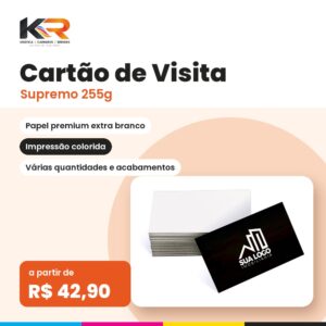 Cartão de Visita Supremo 255g