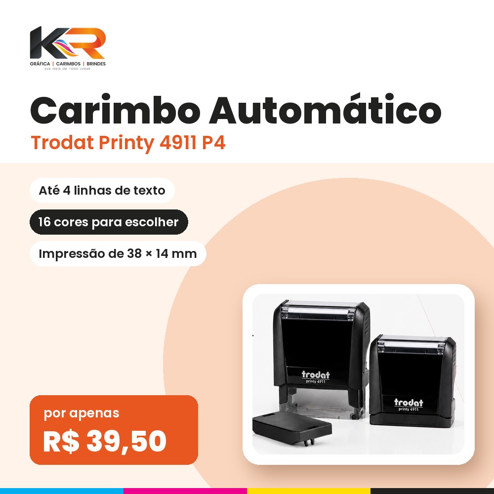 Carimbo Trodat Printy 4911 P4 – KR Carimbos e Gráfica