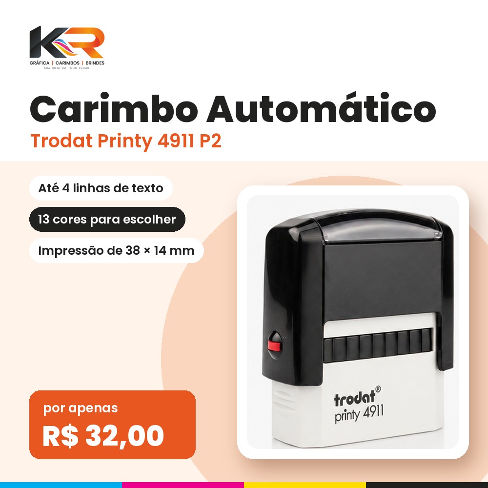 Carimbo Trodat Printy 4911 P2 – KR Carimbos e Gráfica