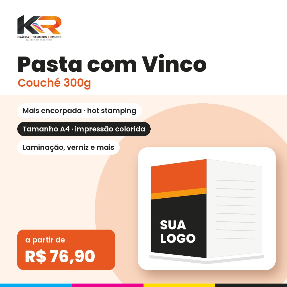 Pasta com Vinco – Couché 300g