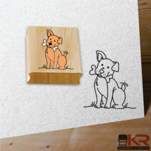 Carimbo Cachorro com ossinho