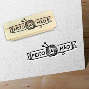 CARIMBO FEITO A MÃO - NOVELO