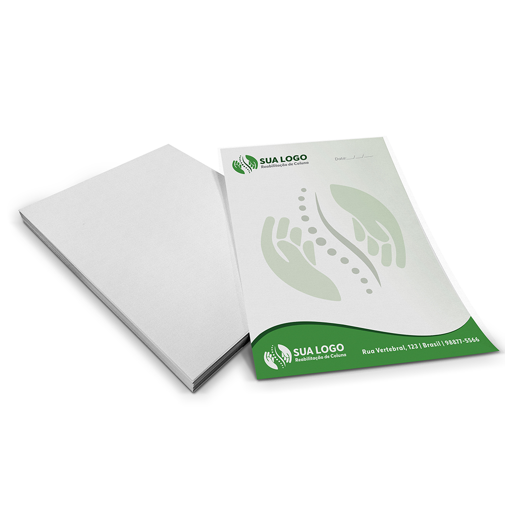 Papel timbrado personalizado