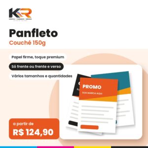 Panfleto Couché 150g