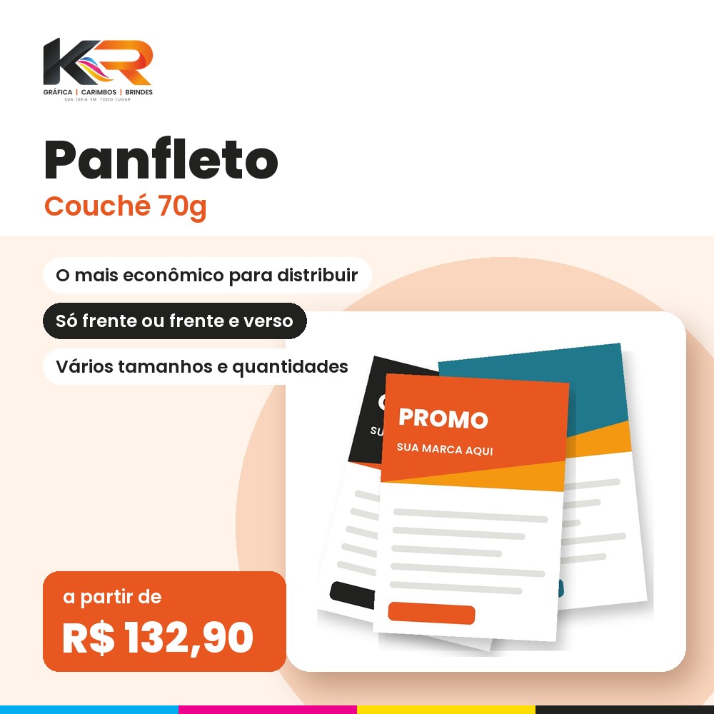 Panfleto Couché 70g